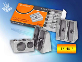 Точилка жел.двойна "TZ" 40-2 (12/384)