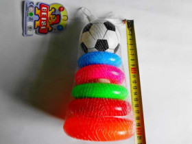 Пирамида 716 (144шт) в сетке,19см