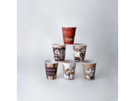 Стакан одноразовий паперовий 340мл (50шт/32уп.ящ)