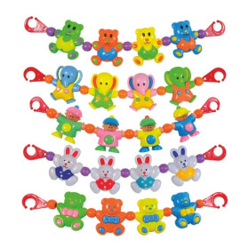 Погремушка 6397/15-17/ 6348-56-82-78-52 А (288шт) на коляску