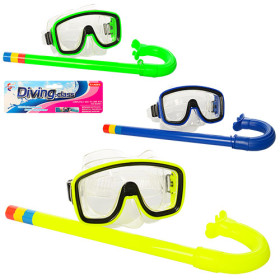 Н-р для плавания 65082 (96шт) маска(регулир. ремемшок), трубка