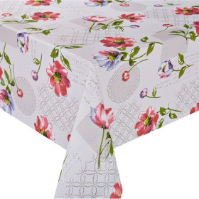 2483 Клеенка ПВХ с тиснением на тканевой основе Home 1,37*20м