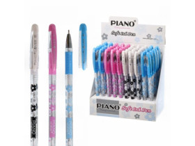 Ручка масляна синя 0,7мм PB-199 Piano (50шт)