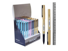 Ручка масляна синя 0,7мм РS-307 Piano (50шт)