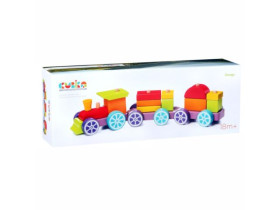 Дерев\'яна іграшка Поїзд Веселковий експрес LP-3 12923