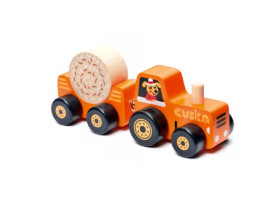 Дерев'яна іграшка Рибка-каталка 13630