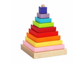 Дерев'яна іграшка Пірамідка LD-5 13357