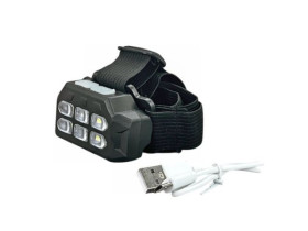 Ліхтарик SQ-816 налобний світлодіодний акумулятор 4*7cм (6SMD) 400mah