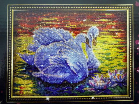 01-02 ВЕЛИКАЯ Картина со страз DIAMOND MOSAIC, Данко Тойс
