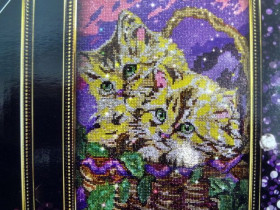 01-10 ВЕЛИКА Картина зі страз DIAMOND MOSAIC, Данко Тойс