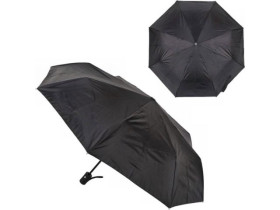 Парасолька складана Х 2113 полуавтомат чорна
