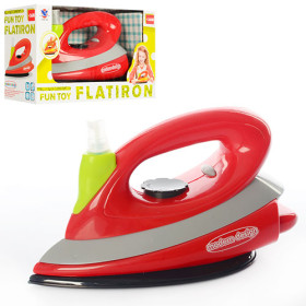 Утюг 14010 (60шт) 20-8-10,5см, зв,св, на бат-ке, в кор-ке