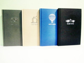 Блокнот *Ш* А6 752 б/л інт.об.ефалін+тисн.80арк.(4/80)