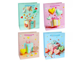 Пакет подарунковий 525М/461669, 26*32*12см (12шт)