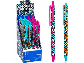 Ручка Vinson F-1022 синя, автоматична (24/1440)