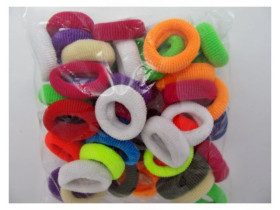 Резинка 01-69 махра кольорова 50шт