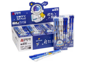 Ручка пише-стирає 34230 синя (12/144/2304)