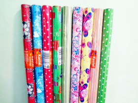 Бумага подарункова, рулон 2 м