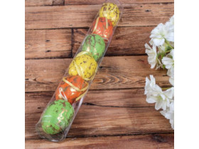 Яйця у тубусі 3553-12 з малюнками 6 шт