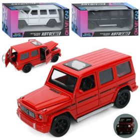 Джип AS-3147 АвтоСвіт,1:32-38,мет.,інерц,відчин.двері,гум.колеса,муз.,світло,бат.(таб.),кор