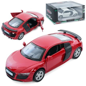 Машина AS-3058 АвтоСвіт,1:43,Audi R8 GT,мет.,інерц.,відчин.двері,гум.колеса,кор.,14,5*7