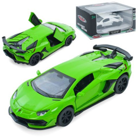 Машина AS-3064 АвтоСвіт,1:43,Lamborghini,мет.,інерц.,відчин.двері,гум.колеса,кор.,14,5*7