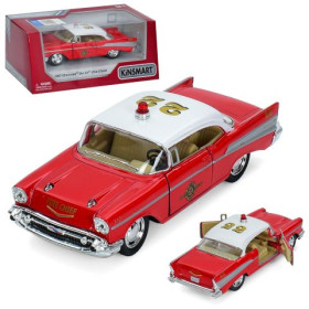 Машинка KT 5325 W інерц., мет., 1:40, відчин. двері, гум. колеса, пожежна, кор.,16*7