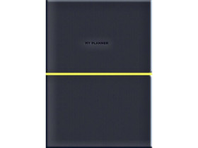 Планер недатований A5 7103 Brown,208 ст.PU, м'яка палітурка, крем,Школярик