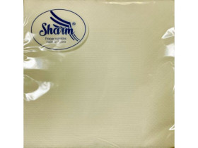 Серветка столова 2х шарова 33*33 біла (20шт/30уп)