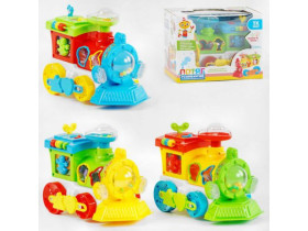 Розвиваючий потяг 93866 “TK Group” УКР мова вільний хід пискавка на трубі підсвічування