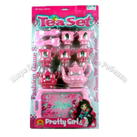 Посуда SH А 5 (36шт) сервиз, поднос