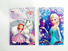 Блокнот А6, пружина, 50 арк., "М" (40 шт.)