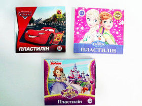 "М" Пластилін 12кол."Дісней"