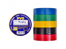 Ізолента PVC 20м Rugby Х4-15 MIX (480шт)