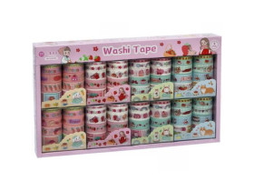 Набір декоративний Скотч паперовий 10шт по 2м XM-JD2645G (1уп/8уп)