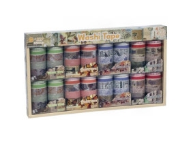 Набір декоративний Скотч паперовий 10ш по 2м XM-JD2645F (1уп/8уп)