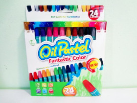 Олівці воск."И" 018-24кол.(20/80)