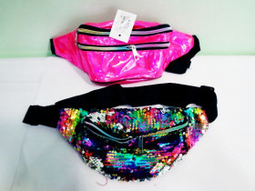 Сумка на пояс 1311-4,6,7 (12шт) бананка