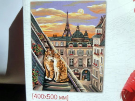 02-06 Картина за номерами, 50*40см,пензлик+фарби *Данко Тойс*