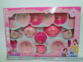 Посуда 960 AB (18шт) 2 вида, чайный сервиз, в кор-ке, 46-32-8см