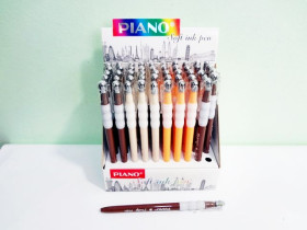 Ручка масл.PT-271 Piano синя (50шт)