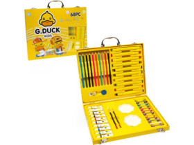 Художній набір для малювання 68 предметів G.Duck у дерев\'яному кейсі