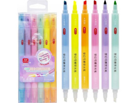 Набір фломастерів 6 кольорів пише-стирає HD24-6 (1уп)