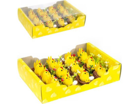 Набір декоративний "Курочка і курча в гнізді", TM-15/12 (12 шт.)