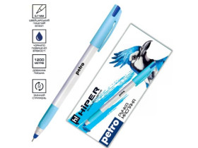 Ручка масляна HIPER PETRO HO-340 синя 0,7 мм (10шт)