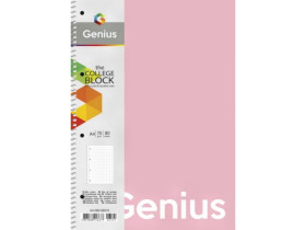 Коледж-блок А4 6801L лін.пруж.пластик 80арк Школярик (4/40)