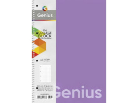 Колледж-блок А4 6803К кл.пруж.пластик 80л Школярик (4/40)