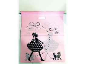 Пакет з врізною ручкою "Кіт", 45×55 см (100 шт.)