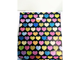 Пакет з врізною ручкою "Кіт", 50×60 см (100 шт.)