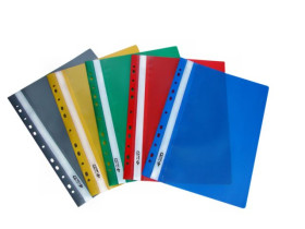 Папка-швидкозшивач A4 пластиковий 4OFFICE 4-240 / 4-270 / 4-272 (20/10 шт.)